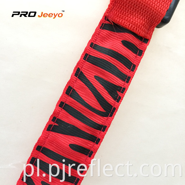 Reflective Zebra Print Webbing Armband Wb Mbw002